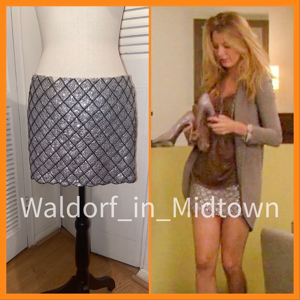 ASO Serena van der Woodsen gryphon skirt XS